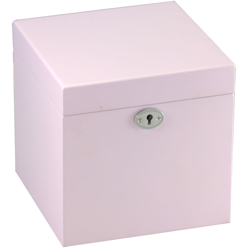 Kandi Jewellery Box, Matt Soft Pink, 16cm